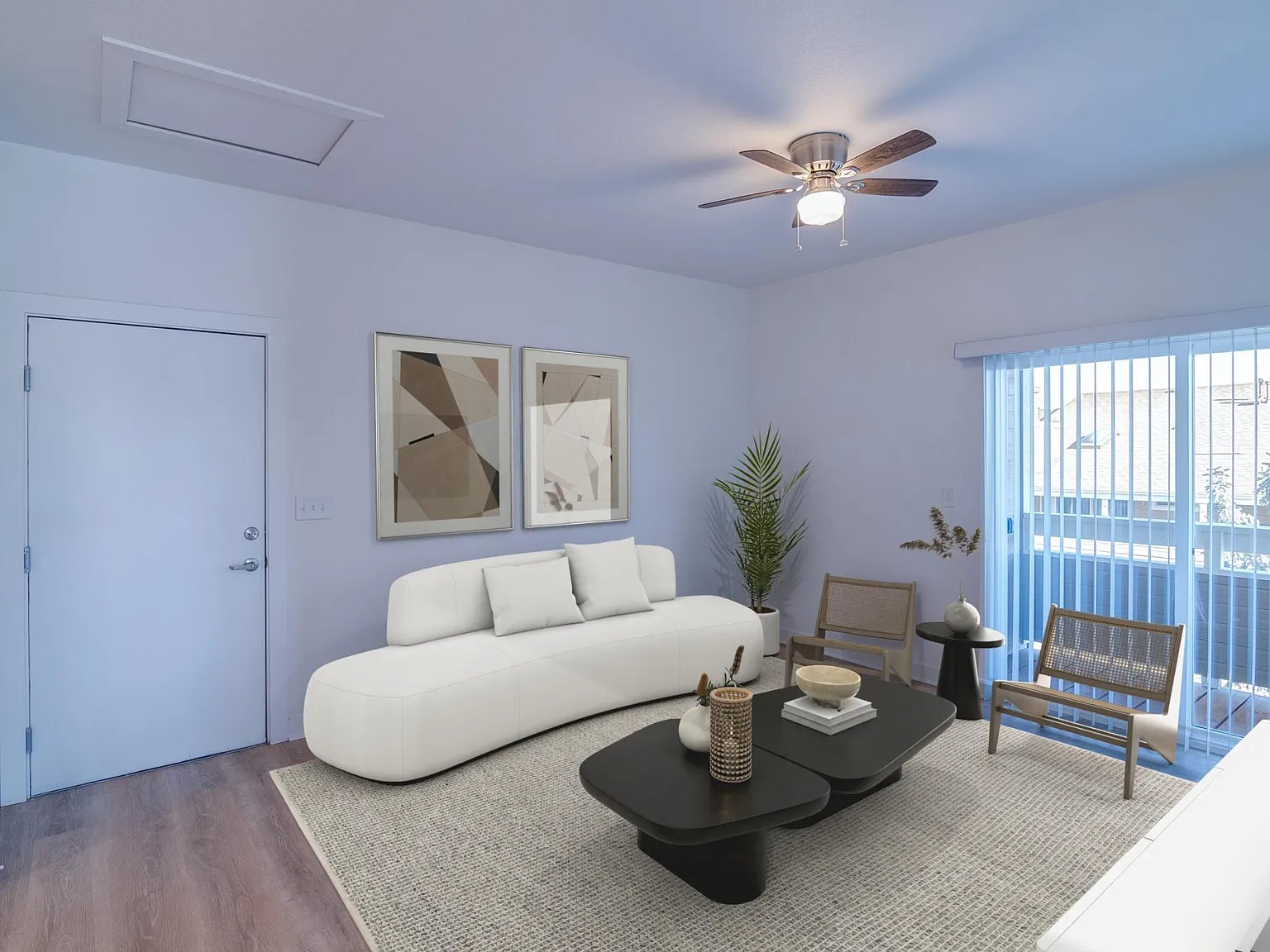 1 bed, 1.5 bath, 760 sqft, $1,615 — Photo 2