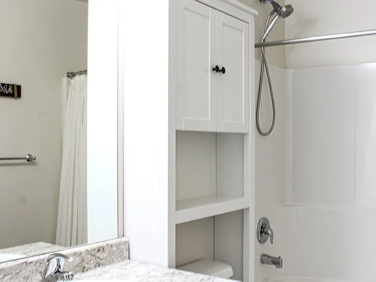 Upstairs bathroom.