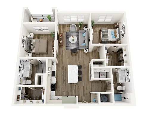 Floor plan B1