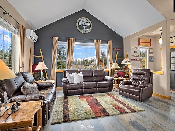 Massive windows provide plenty of natural light.