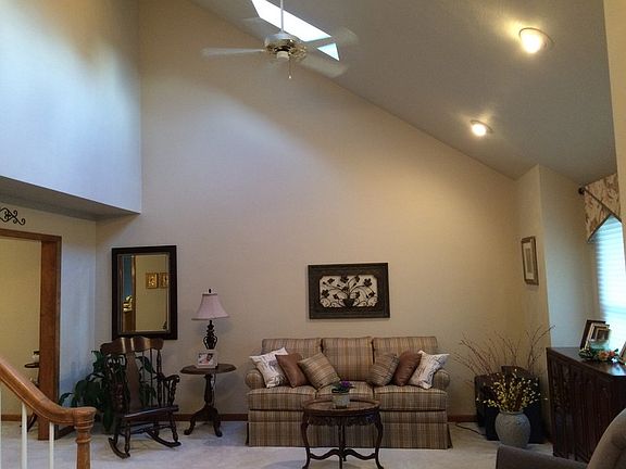 Living Room
						:
						Living room with cathedral ceilings.