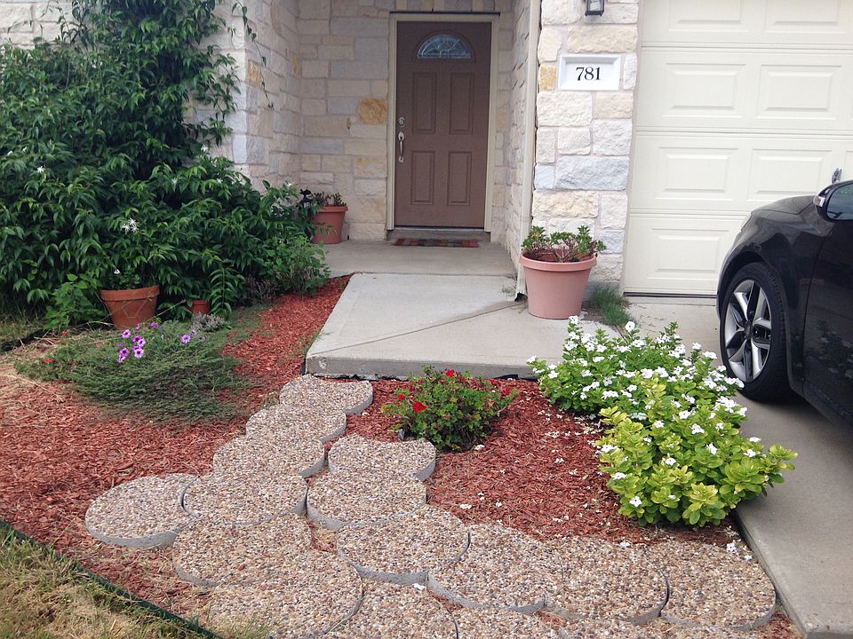Front Landscaped Entrance