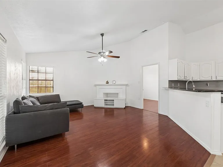 The living room