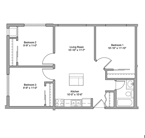 Floor plan The Overhang