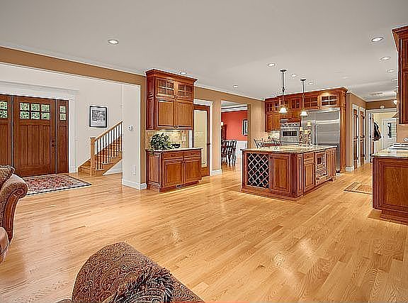 Wide open great room.