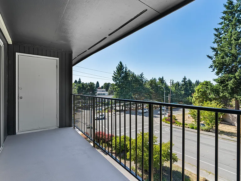 Large Private Deck with Storage