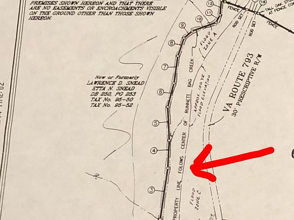 8.7 acres is left of Rt 793