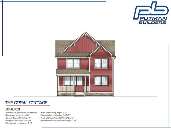 The Coral Cottage Floor Plan