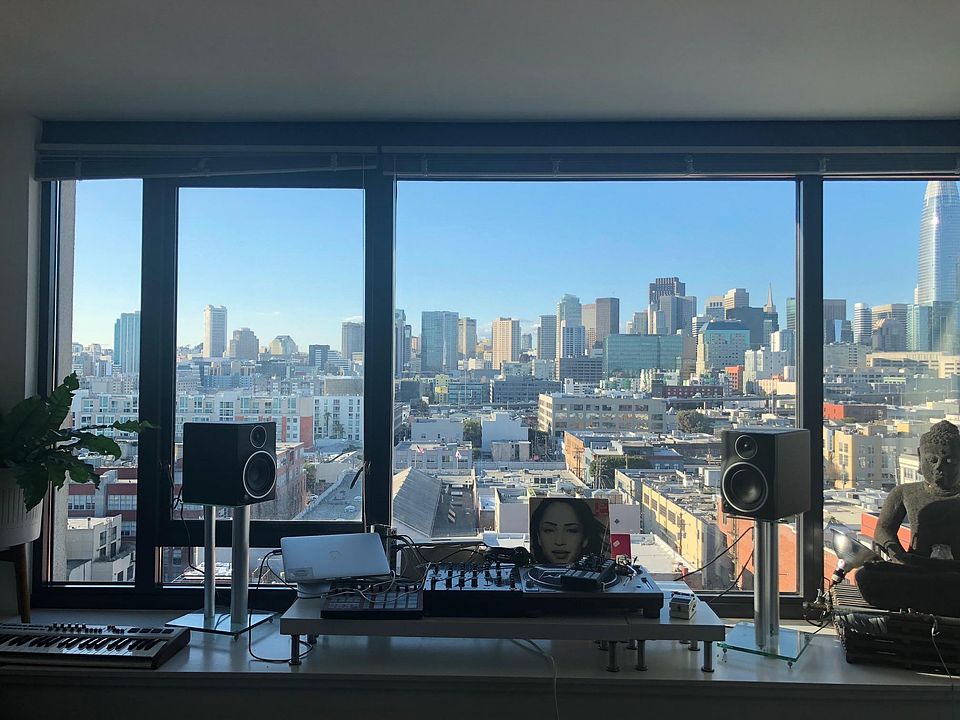 view from living room