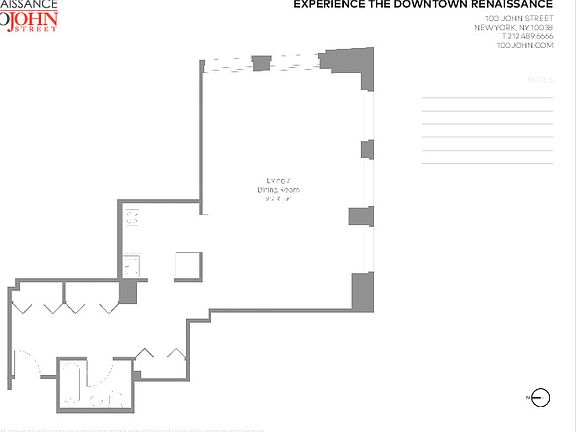 2nd image of 100 John St APT 1408