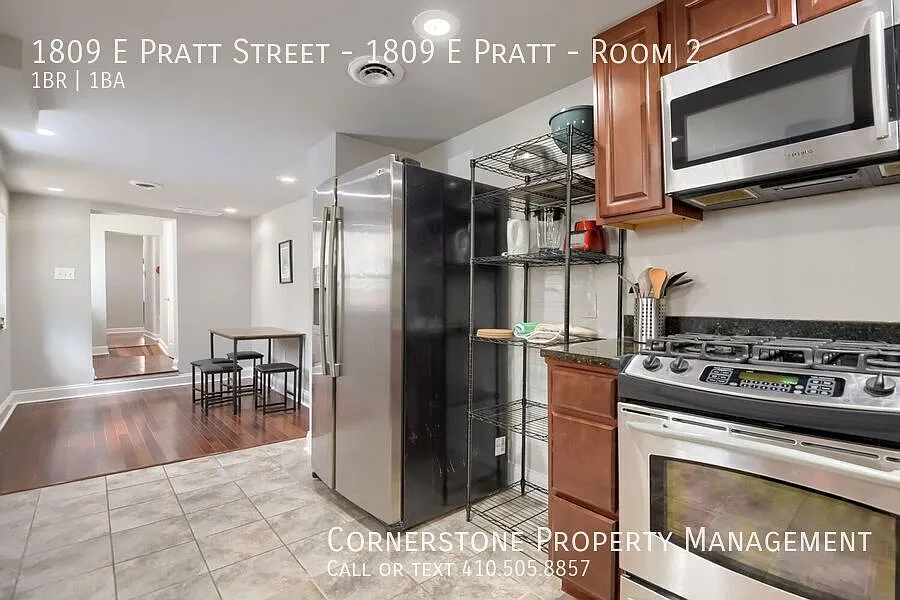 Room for Rent | $1039 | 1809 E Pratt | Furnished Bedroom in Baltimore — Photo 4