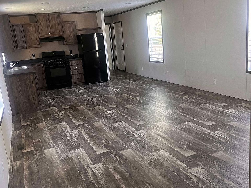 living area , kitchen and dinning area