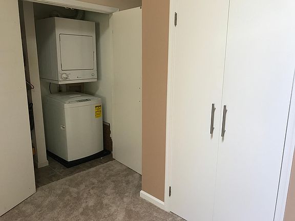 Laundry and hall closet