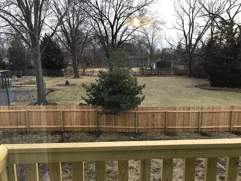 Nice view out back