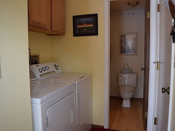 1st floor laundry & 1/2 bath