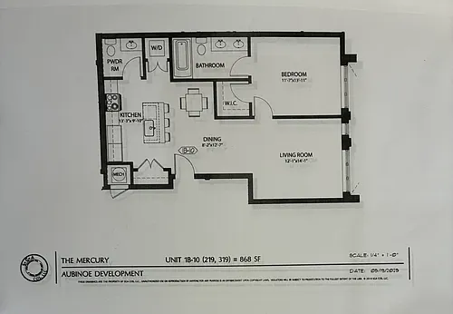 Floor plan 1B-10