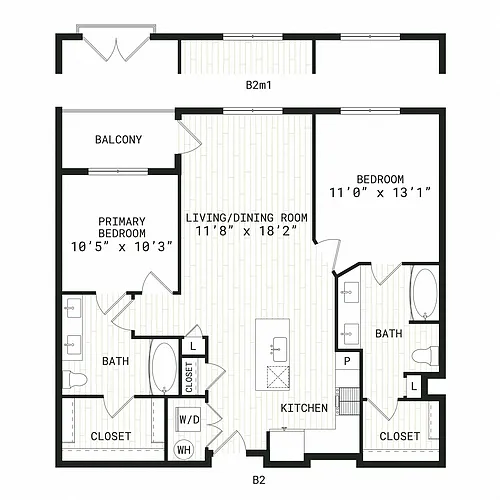 Floor plan B2