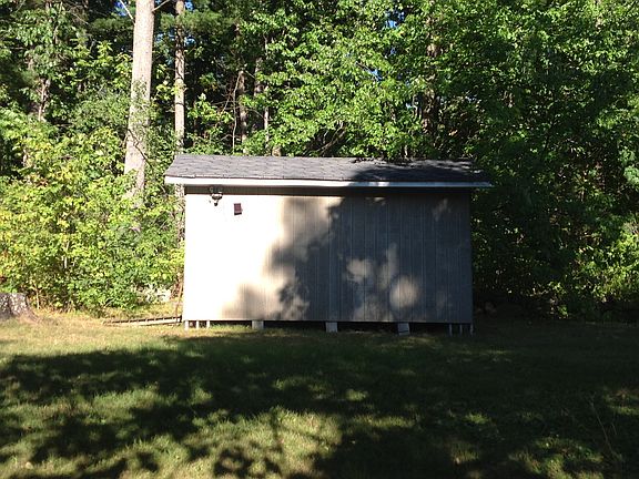Large shed with ramp
