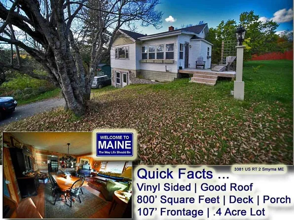 3381 US RT 2, Smyrna, ME 04780