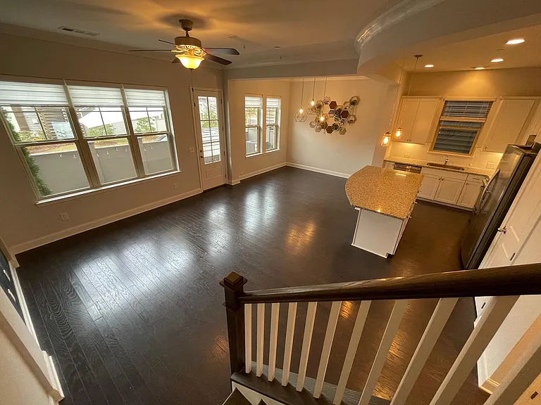Main area from stairs