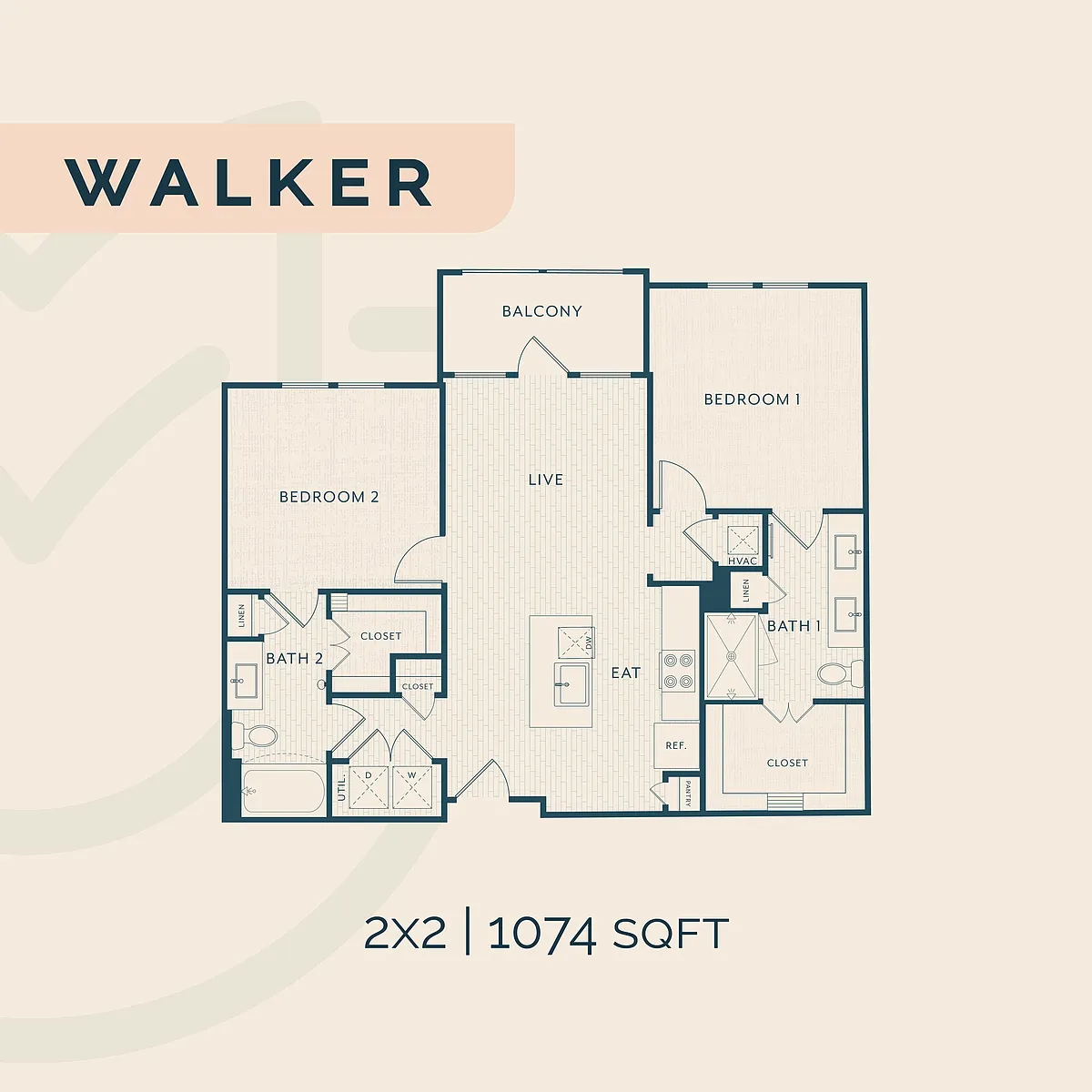 Floor plan Walker