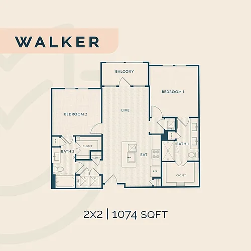 Floor plan Walker