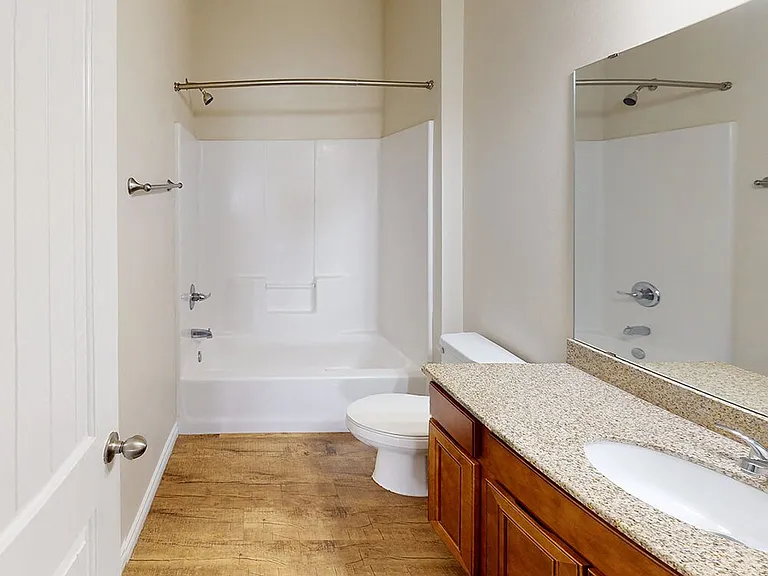 Spacious Full Bathroom with Large Vanity