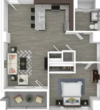 1 BED 1 BATH 1 BED 1 BATH