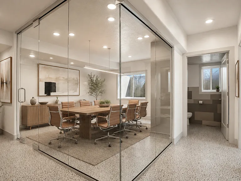 Conference room, office 4 or work stations