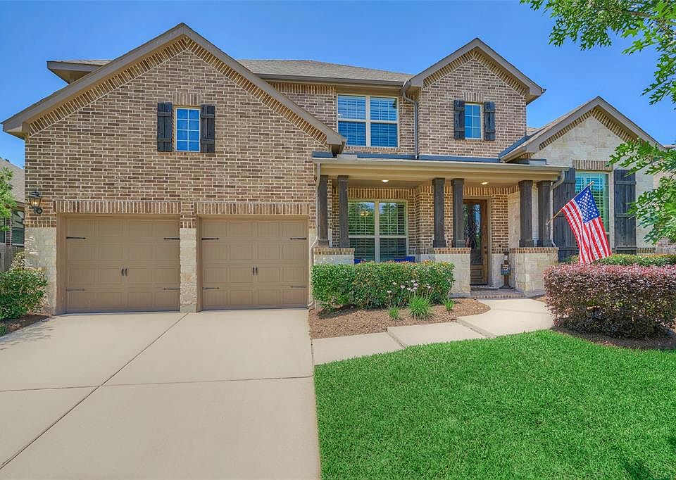 Beautiful Two Story Brick and Stone