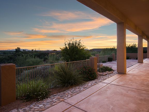 Deep Covered Patio w/Views