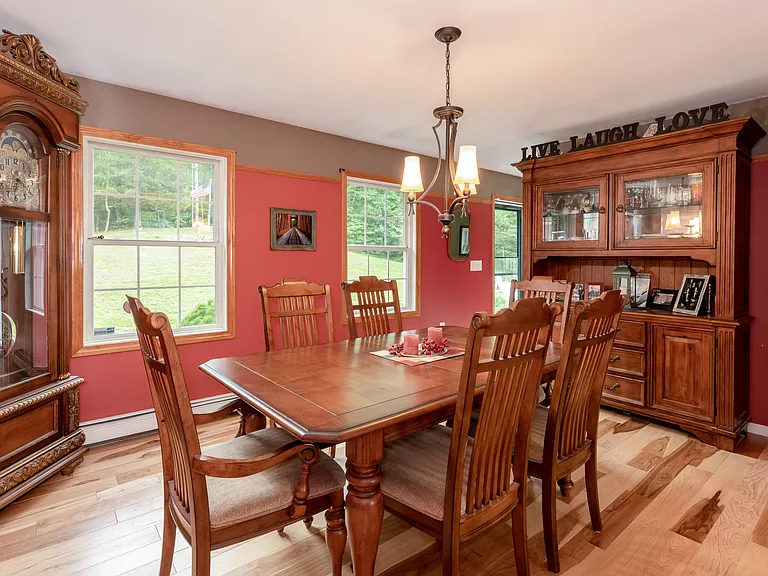 Dining room - color is lighter