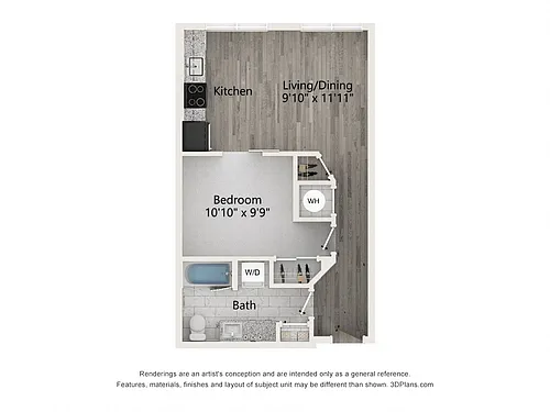 Floor plan S1A