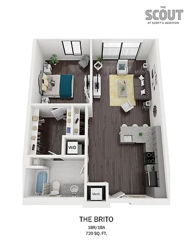 Floor plan The Brito