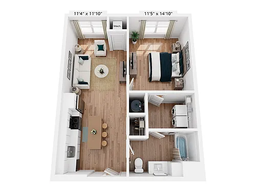 Floor plan A2H