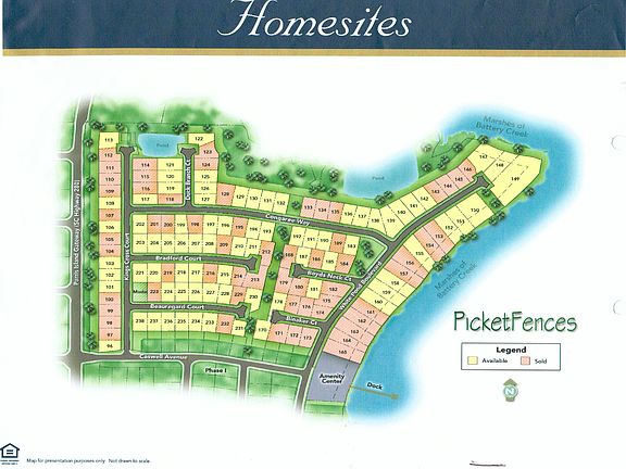 Pickett Fences Homesites