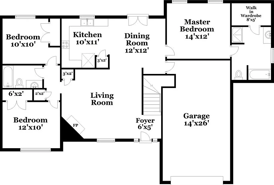 3 bed, 2.0 bath, 1510 sqft, $1,925 — Photo 2
