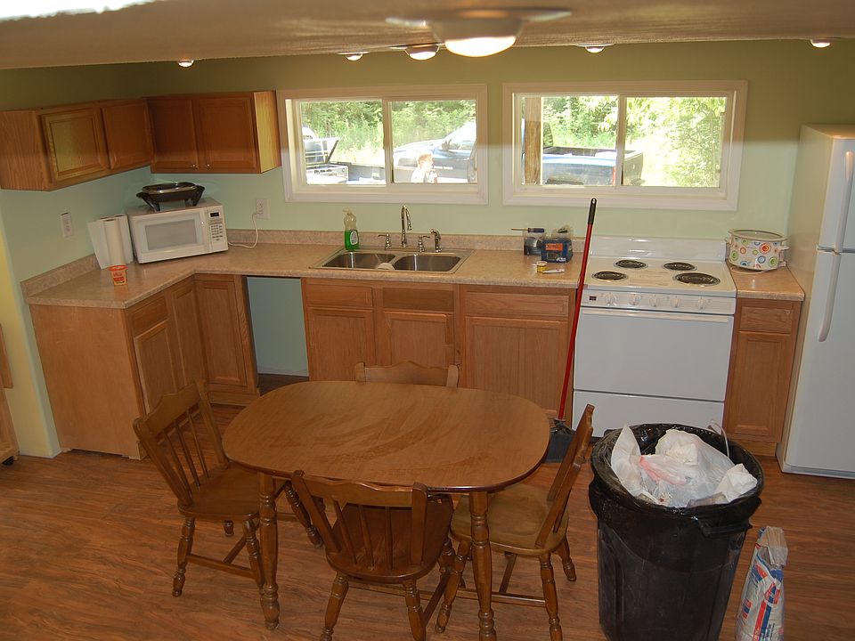 New floor and kitchen