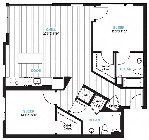 Floor plan B17