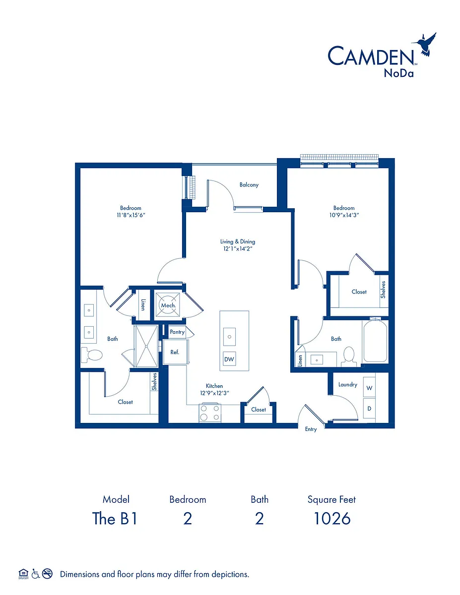 Floor plan B1