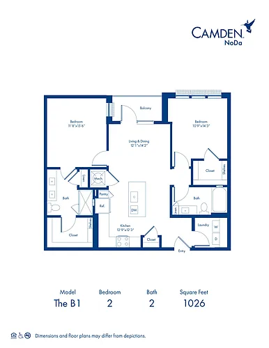 Floor plan B1