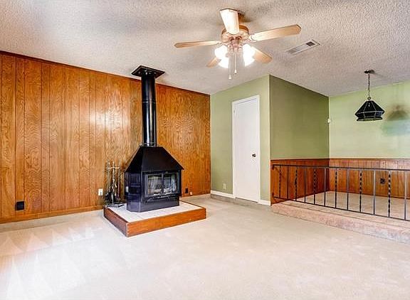 Who is ready for a cold winter's night with this fireplace?