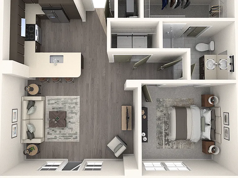 Canal 1535 Floor Plan A4 Canal 1535 Floor Plan A4