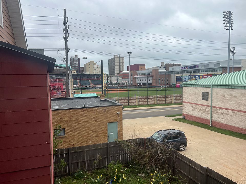 View of ball field from second floor kitchen