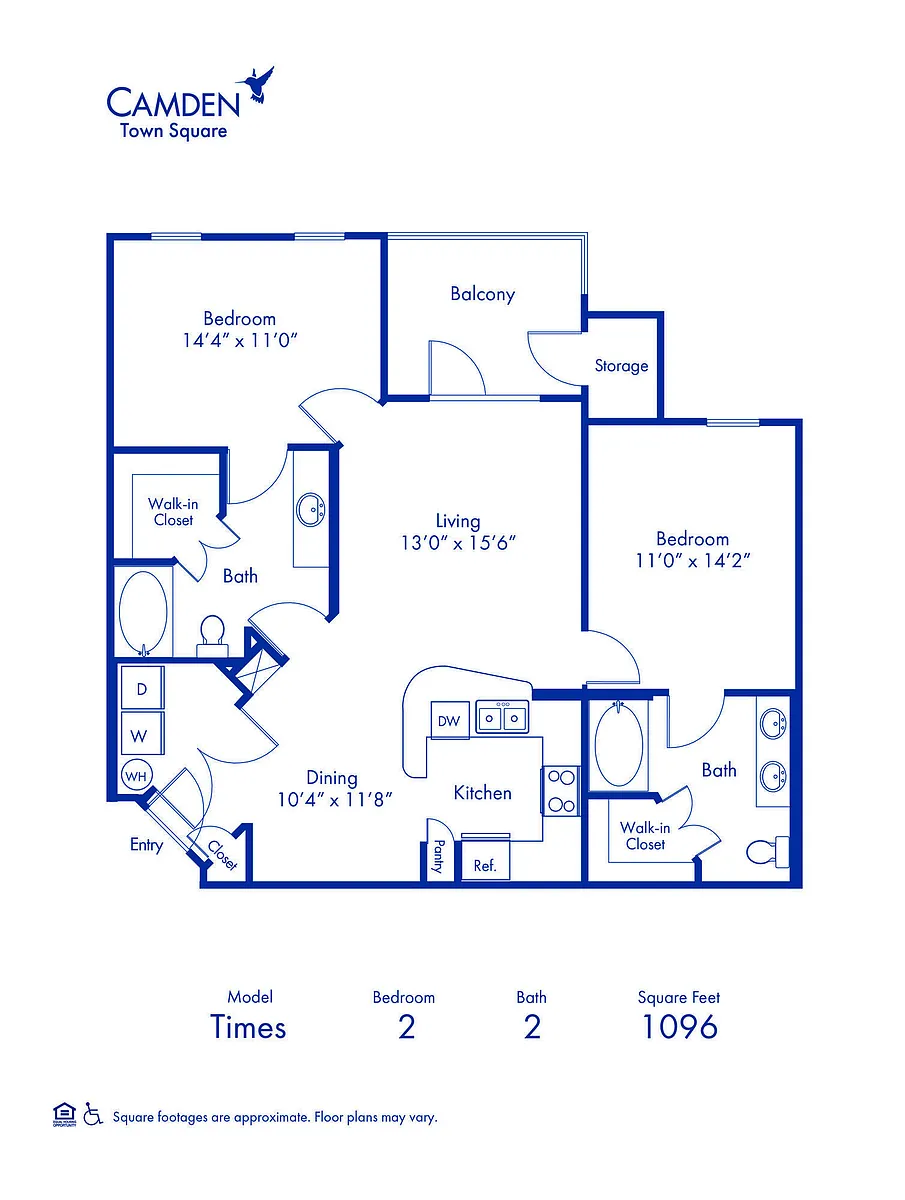 Floor plan Times