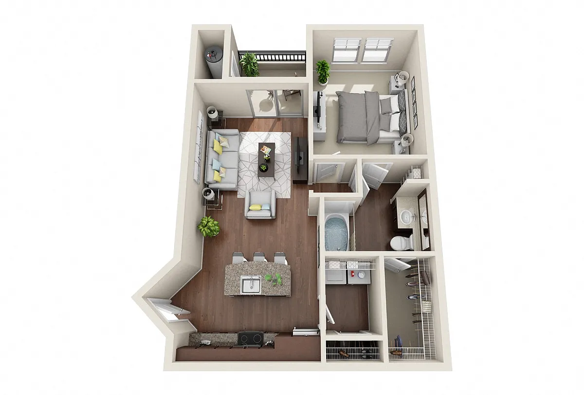 Floor plan A1C