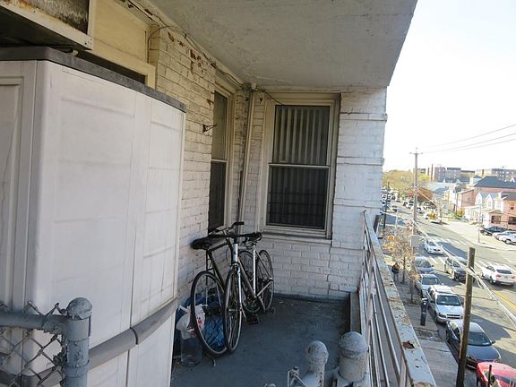 Balcony with storage