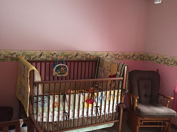 Pink bedroom...