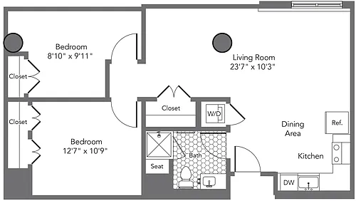 Floor plan 2V
