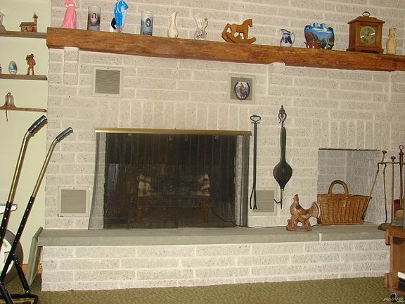 Fireplace in Living room